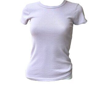 Michael Star Sparkly Lavender  Cotton T-Shirt